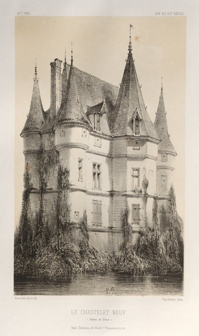 ... Pl. 67، Le Chastenet-Neuf Saône et Loire، 1860. بواسطة فيكتور بيتي