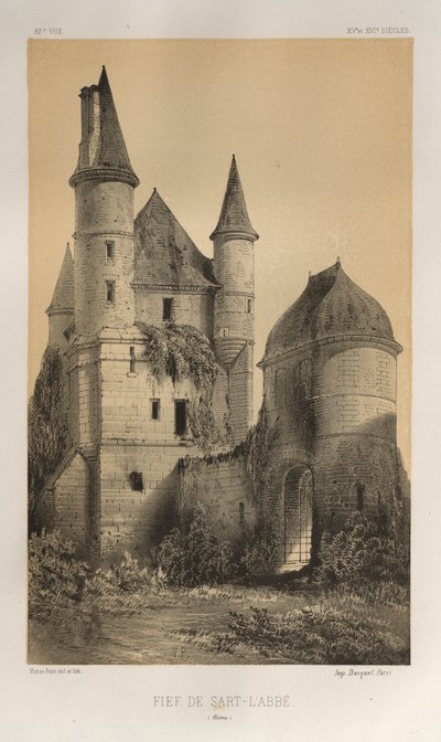 ... رر. 82 ، إقطاع سارت لابي أيسن ، 1860. بواسطة فيكتور بيتي