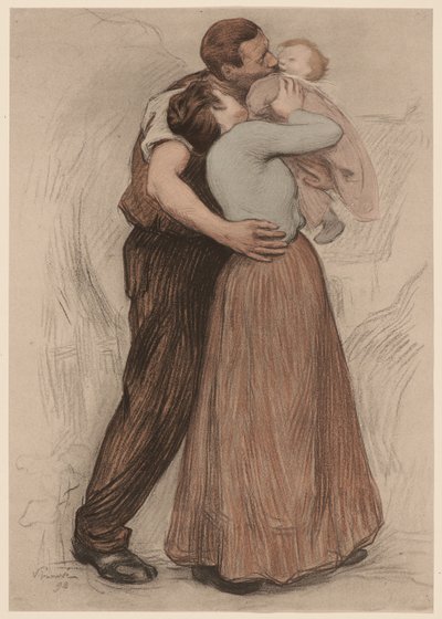 قبلة القبلة ، 1898. بواسطة فيكتور بروفيه