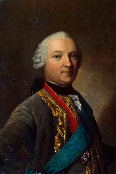 صورة لكاسبار فون سالديرن ، 1711-1786 ، منتصف القرن الثامن عشر. بواسطة Vigilius Erichsen
