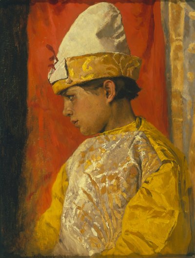 في فستان skomorokh ، 1882 بواسطة فيكتور ميخائيلوفيتش فاسنيتسوف