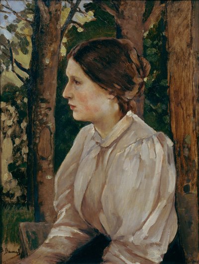 صورة تاتيانا فيكتوروفنا فاسنيتسوفا ، ابنة الفنانين ، 1897 بواسطة فيكتور ميخائيلوفيتش فاسنيتسوف
