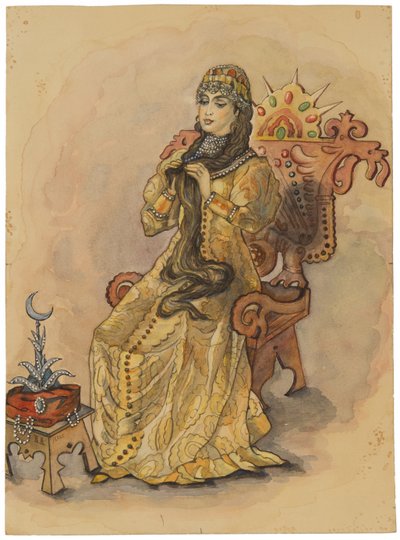 الأميرة التي لم تبتسم لنسميانا عام 1896 بواسطة فيكتور ميخائيلوفيتش فاسنيتسوف