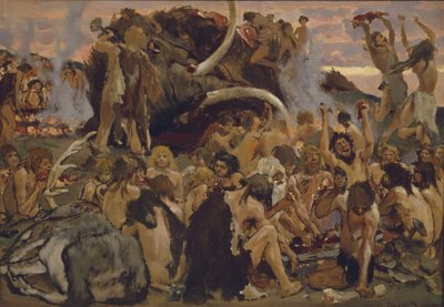 العصر الحجري. عيد ، 1883 بواسطة فيكتور ميخائيلوفيتش فاسنيتسوف