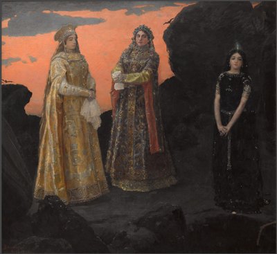 ثلاث ملكات من المملكة السرية ، 1879. بواسطة فيكتور ميخائيلوفيتش فاسنيتسوف