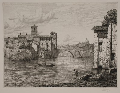 غادر في Ponte Rotto i Rom بواسطة فيلهلم كين