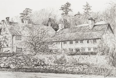 Mottistone Hall Isle of Wight ، 2008 (حبر على ورق) بواسطة فنسنت الكسندر بوث