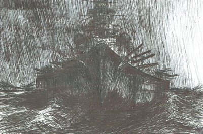Tirpitz في طقس شديد 1942 ، 2004 بواسطة فنسنت الكسندر بوث