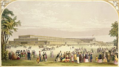 معرض كبير ، 1851: منظر للمبنى من تصميم المهندس المعماري جوزيف باكستون بواسطة فنسنت بروكس