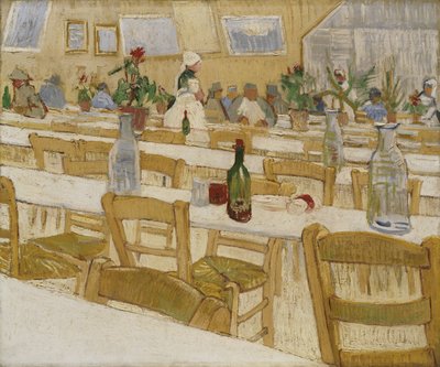 داخل المطعم ، 1887-1888 بواسطة فنسنت فان جوخ