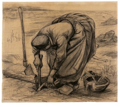 غطاء سرير الغراس بواسطة فنسنت فان جوخ