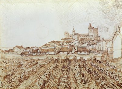 منظر ل Saintes-Maries بواسطة فنسنت فان جوخ