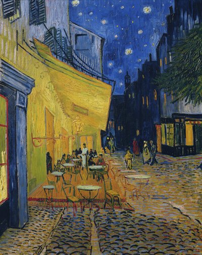 كافيه تيراس ، ساحة دو فوروم ، آرل ، 1888 بواسطة Vincent van Gogh