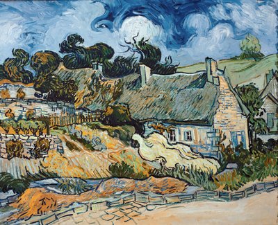 من Chaumes de Cordeville إلى Auvers-Sur-Oise (زيت على قماش بواسطة فنسنت فان جوخ
