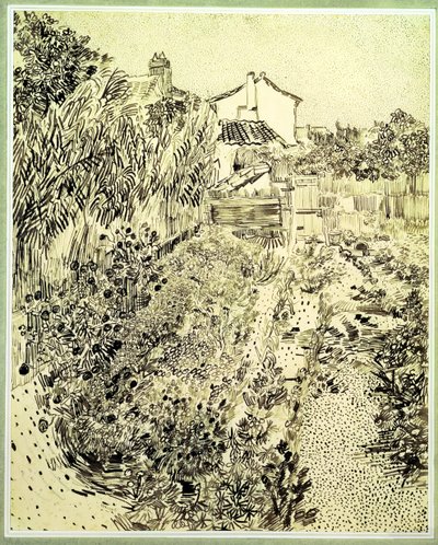 حديقة الزهور ، 1888 بواسطة فنسنت فان جوخ