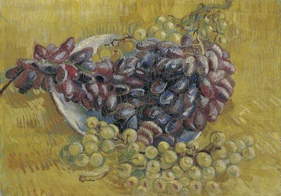 Grapes par Gogh، Vincent، van (1853-1890). زيت على قماش ، مقاس 33x46.3 بواسطة فنسنت فان جوخ