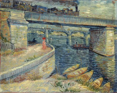 Les Ponts dAsnières ، 1887. بواسطة فنسنت فان جوخ
