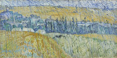 "المطر: Auvers" ، ١٨٩٠ بواسطة فنسنت فان جوخ