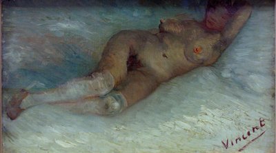 عارية راقد بواسطة Vincent van Gogh
