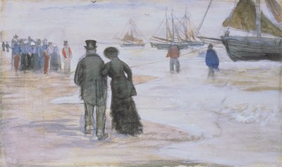 الشاطئ في Scheveningen بواسطة فنسنت فان جوخ