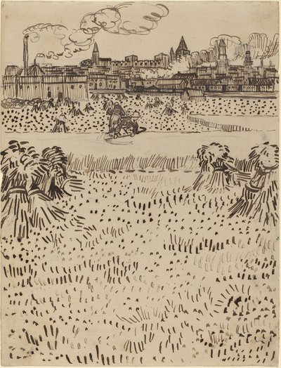 الحصاد 1888. بواسطة فنسنت فان جوخ