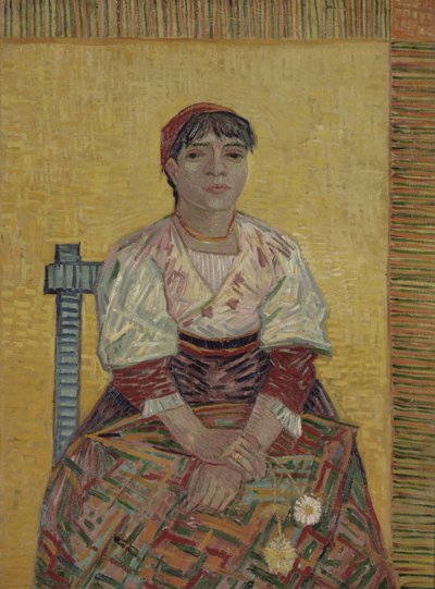 المرأة الإيطالية ، 1887 بواسطة فنسنت فان جوخ