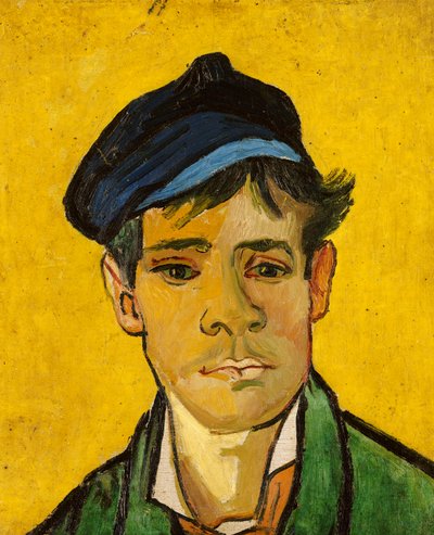 شاب بقبعة ، 1888 بواسطة Vincent van Gogh