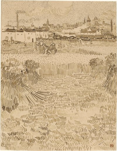 آرل. منظر من ويتفيلدز (1888) بواسطة فنسنت فان جوخ