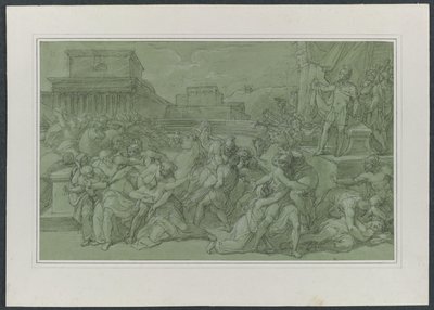 اغتصاب الصابئة ، ج. 1820. بواسطة فينسينزو كاموتشيني