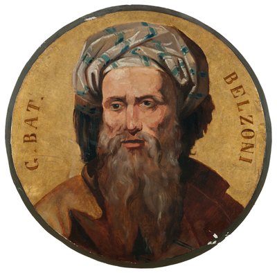 جيوفاني باتيستا بيلزوني 1778-1823 بواسطة فينشنزو جازوتو