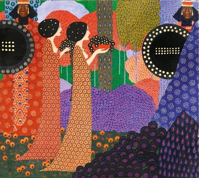 ألف ليلة وليلة ، 1914. بواسطة فيتوريو زيكين