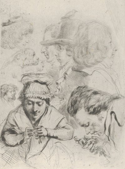 Le Citoyen Aubourg ، السيدة Aubourg ، وعائلتهم المواطن Aubourg ، Madame Aubourg ... ، كاليفورنيا. 1795-1805. بواسطة فيفانت دينون