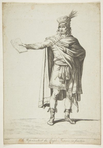 ممثل الشعب الفرنسي في المنصب ، 1794. بواسطة فيفانت دينون