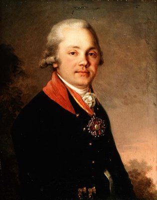صورة ألكسندر دميترييفيتش أرسينيف (1766-1823) بواسطة فلاديمير لوكيش بوروفيكوفسكي