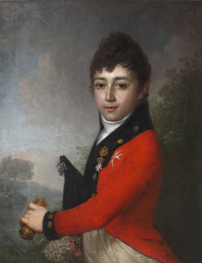 صورة البارون أليكسي نيكولايفيتش سيردوبين 1790-1834 كطفل. بواسطة فلاديمير لوكيش بوروفيكوفسكي