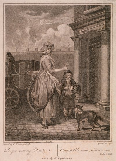 "هل تريد أي مباريات" ، صرخات لندن ، c1794 بواسطة طائر
