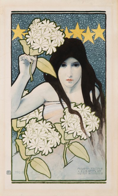 ليلا ونهارا Diptych ، 1899. بواسطة فويتيك بريسيج