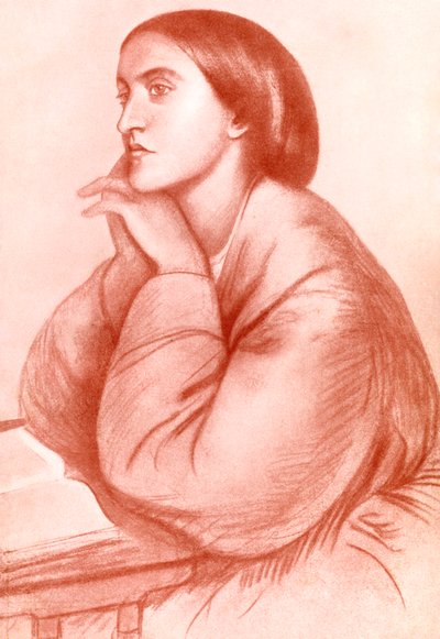 كريستينا جورجينا روسيتي ، شاعر إنجليزي ، 1912. بواسطة WA مانسيل