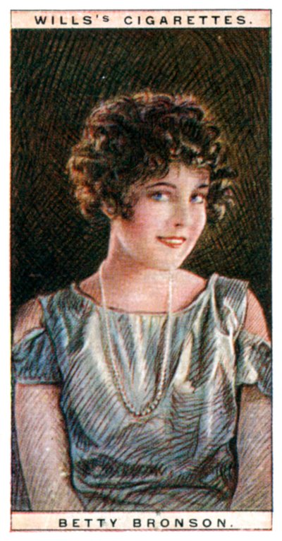 بيتي برونسون 1906-1971 ، نجمة سينمائية أمريكية ، 1928. بواسطة إرادة WD و HO