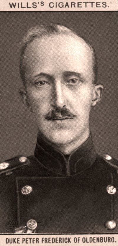 دوق بيتر فريدريك من أولدنبورغ ، 1908. بواسطة WD and HO Wills