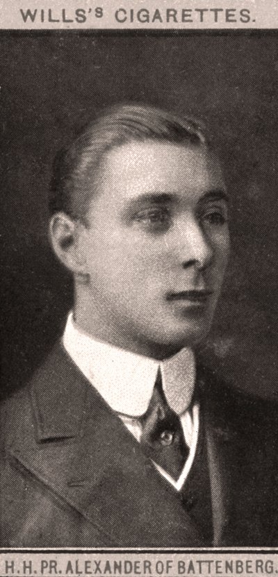 سمو ، PR. ألكسندر باتنبرغ ، 1908. بواسطة إرادة WD و HO