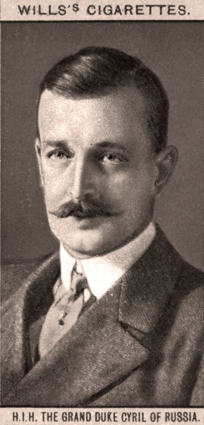 HIH الدوق الكبير سيريل من روسيا ، 1908. بواسطة إرادة WD و HO