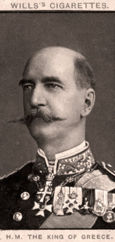 جلالة ملك اليونان 1908. بواسطة إرادة WD و HO