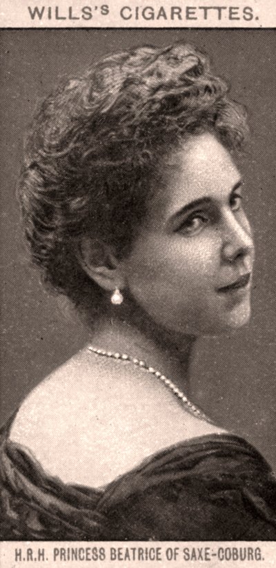 صاحبة السمو الملكي الأميرة بياتريس من ساكس كوبورغ 1908. بواسطة إرادة WD و HO