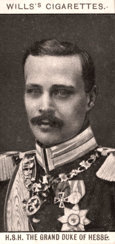 HSH دوق هيس الكبير ، 1908. بواسطة WD and HO Wills
