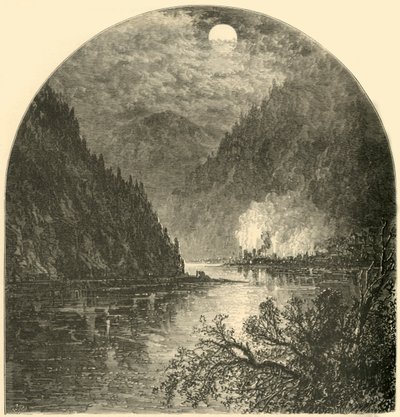"Duncannon ، Mouth of the Juniata" ، ١٨٧٤. بواسطة WH مورس