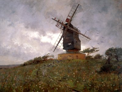 "الطاحونة المسكونة" ، 1893 بواسطة دبليو مورفي جريمشو