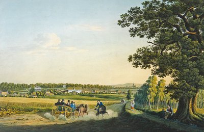 منظر لـ Althaldensleben نقش بواسطة Carl August Richer (1770-1848) (نقش بالألوان المائية) بواسطة دبليو (بعد) بيرندسن