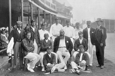 اختبار إنجلترا للكريكيت الحادي عشر في نوتنغهام ، نوتنغهامشاير ، 1899. بواسطة ويليام ألبرت روش
