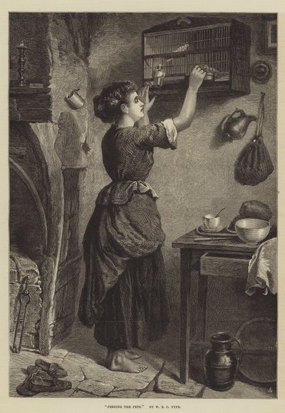 إطعام الحيوانات الأليفة بواسطة جورج فايف